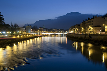 Grenoble by night